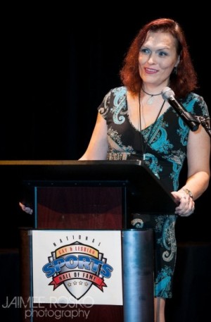 ESPNâ€™s Christina Kahrl. (Photo courtesy Jaimee Rosko)