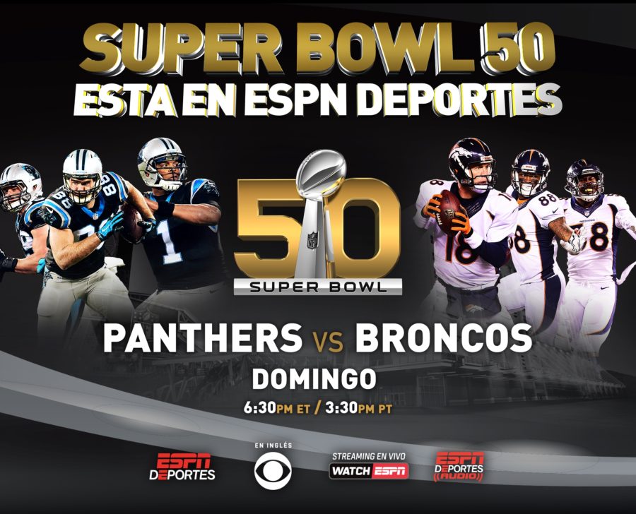 ESPN Deportesâ€™ Super Bowl Sunday will feature nine hours of live coverage led by SportsCenter editions throughout the day, followed by a 90-minute NFL Super Bowl pregame special at 4:30 p.m. and a postgame show.