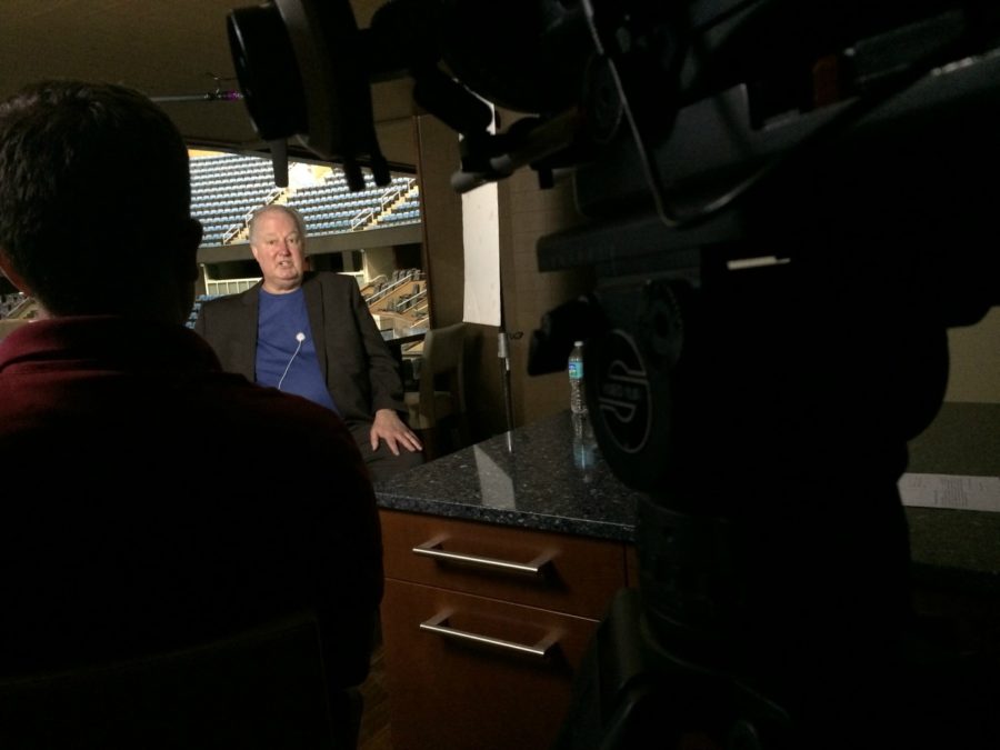 ESPN Films interviews Orlando Magic senior vice president Pat Williams for "This Magic Moment." (ESPN Films)