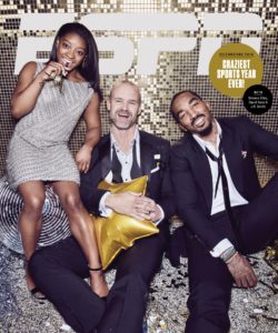The shoot for this cover took place Sunday, Dec. 11 in Cleveland. (Mark Williams and Sara Hirakawa for ESPN)