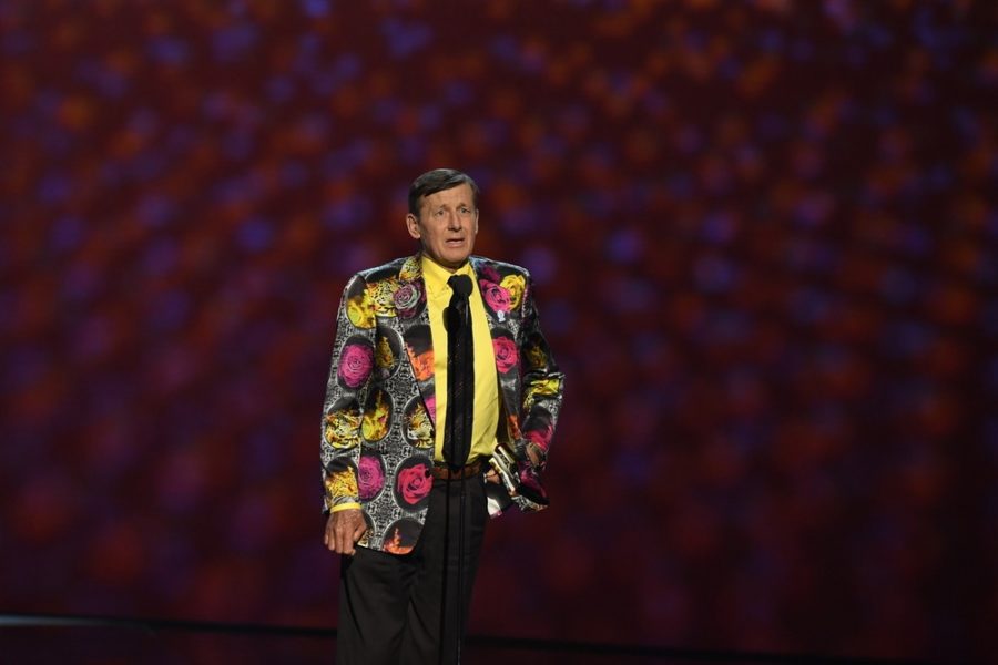 This 2016 Jimmy V Perseverance Award honoree, Craig Sager, spoke at the The ESPYS in July. (Joe Faraoni/ESPN Images)