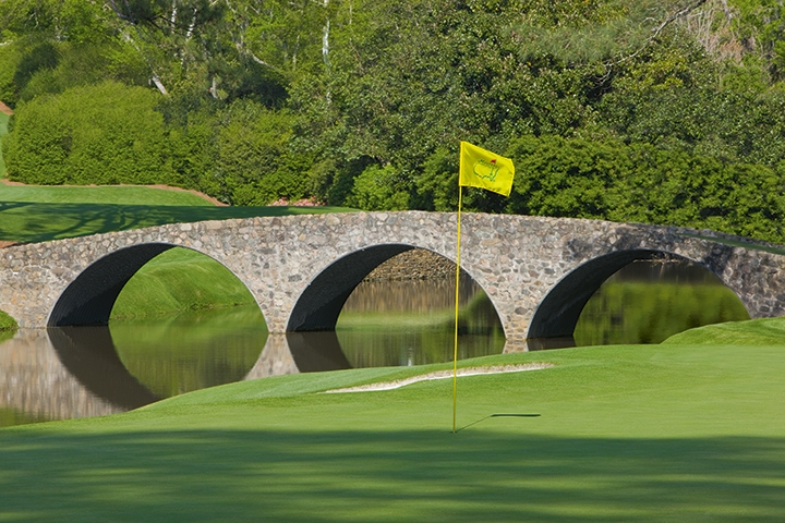 The setting for the Masters inspires ESPN's Tom Rinaldi. (Photo courtesy of Augusta National Golf Club)