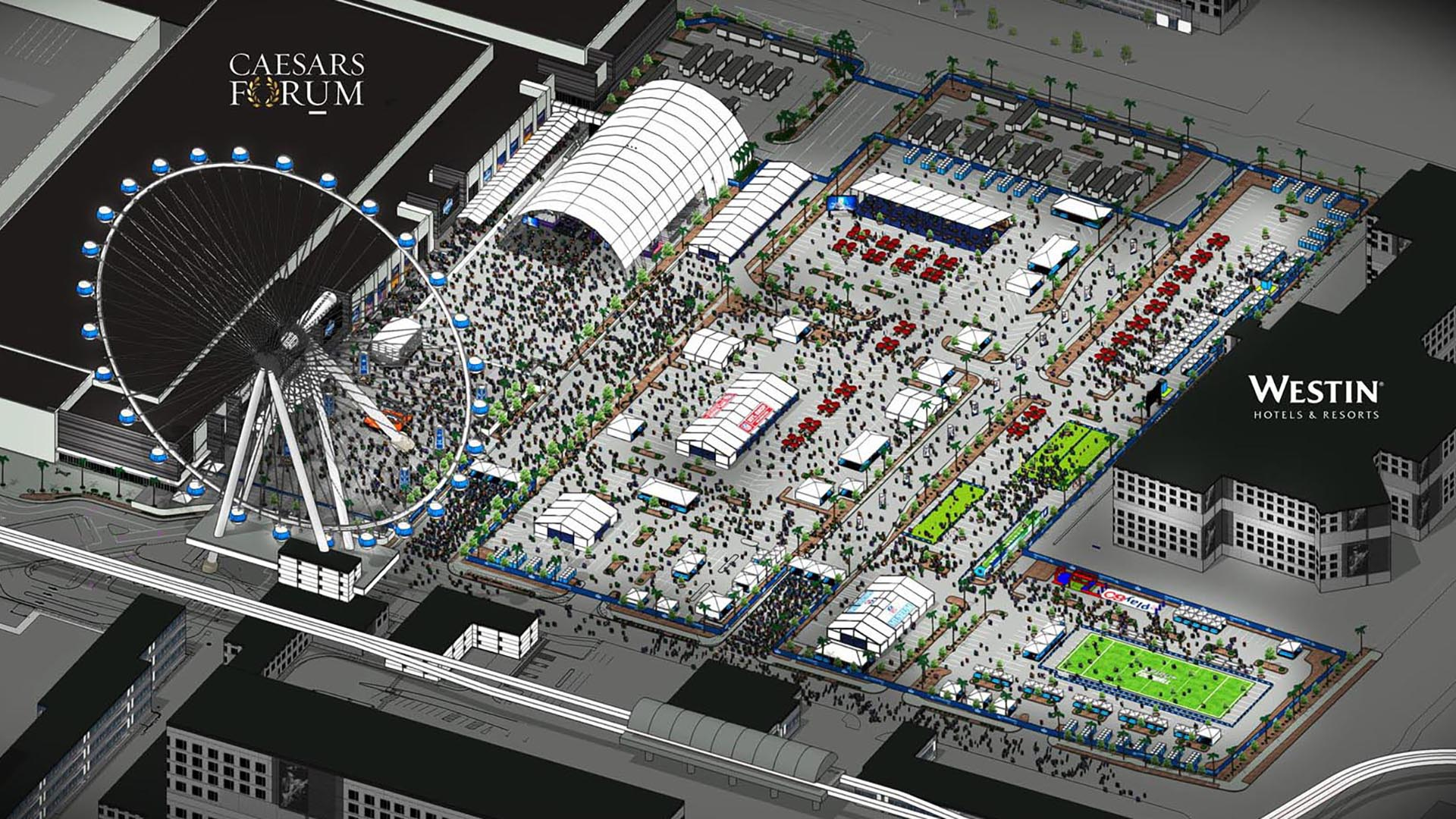 Another depiction of The NFL Draft Experience (ESPN)
